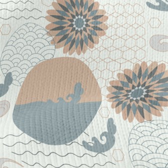 Japanese Retro Round Stretch Jersey