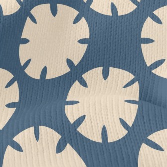 Shape Polka Dot Pattern Stretch Jersey