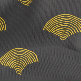 Hand Drawn Line Fan Stretch Jersey