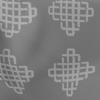 Grid Pattern Rhombus Lightweight Cotton Poplin
