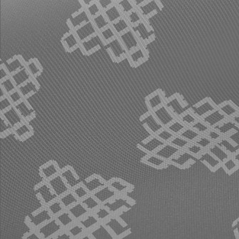 Grid Pattern Rhombus Midweight Cotton Poplin