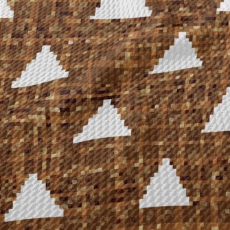 White Triangle Birdseye Piqué