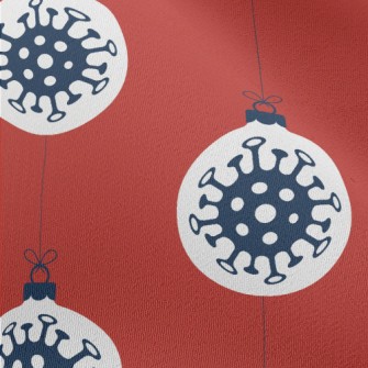 Christmas Coronavirus Chiffon