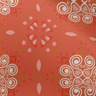 Ethnic Floral Pattern Chiffon