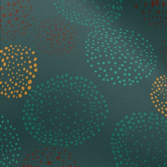 Hand Drawn Polka Dot Pattern Chiffon