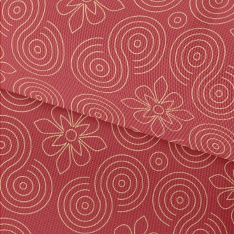 Gold Line Decoration Waterproof Oxford