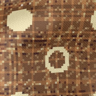 Geometric Polka Dot Pattern Waterproof Canvas