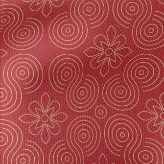 Gold Line Decoration Waterproof Canvas