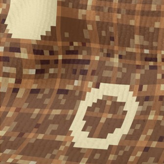 Geometric Polka Dot Pattern Terry