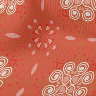 Ethnic Floral Pattern Terry