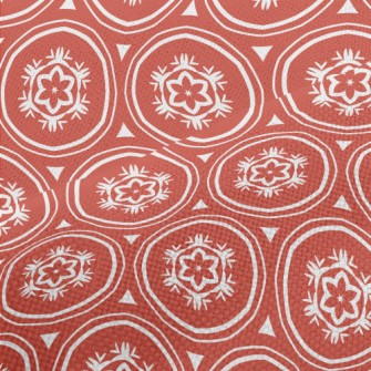 Cartoon Circular Doodle Performance Linen