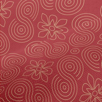 Gold Line Decoration Performance Linen