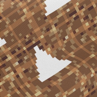 White Triangle Twill