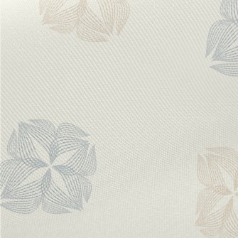 Elegant Flower Pattern Twill