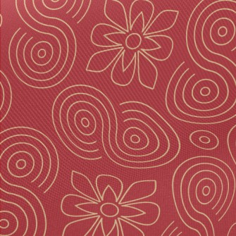 Gold Line Decoration Twill