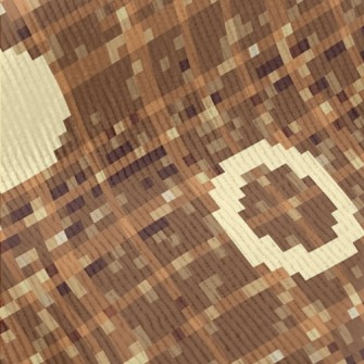 Geometric Polka Dot Pattern Standard Corduroy