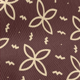 Modern Fashion Pattern Standard Corduroy