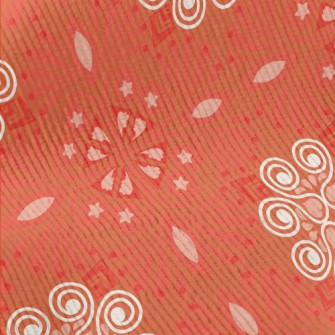 Ethnic Floral Pattern Standard Corduroy