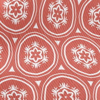 Cartoon Circular Doodle Standard Corduroy