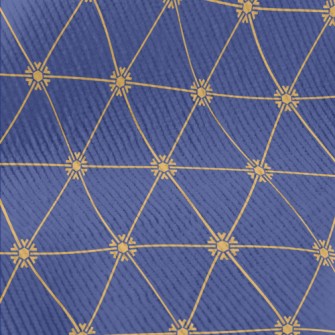 Golden Octagonal Pattern Standard Corduroy