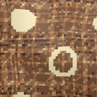 Geometric Polka Dot Pattern Dobby