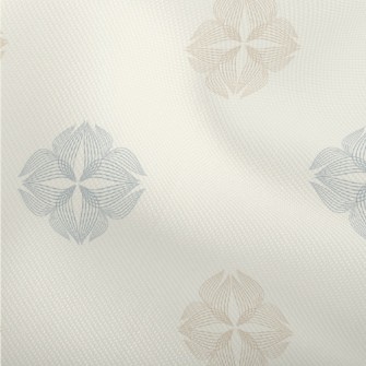 Elegant Flower Pattern Dobby