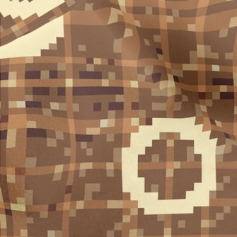 Geometric Polka Dot Pattern Micro Fleece