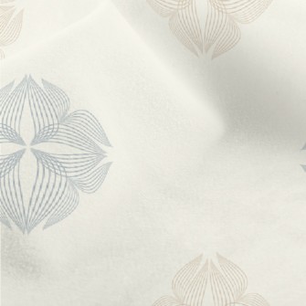 Elegant Flower Pattern Micro Fleece