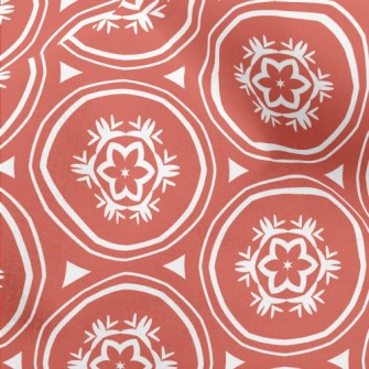 Cartoon Circular Doodle Micro Fleece