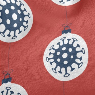 Christmas Coronavirus Minky