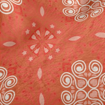 Ethnic Floral Pattern Minky