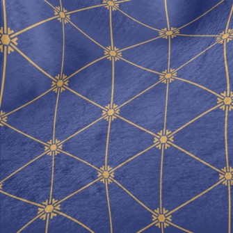 Golden Octagonal Pattern Minky