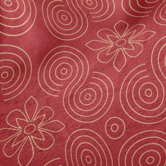 Gold Line Decoration Minky