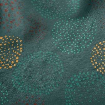 Hand Drawn Polka Dot Pattern Minky