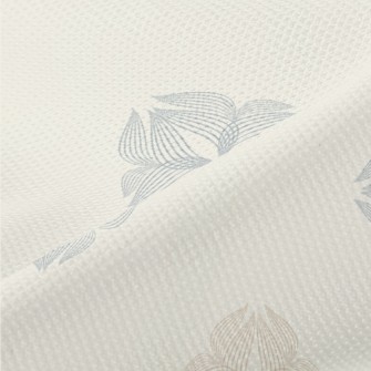 Elegant Flower Pattern Piqué