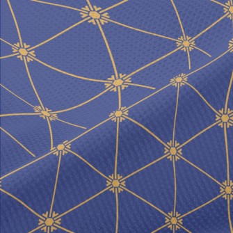 Golden Octagonal Pattern Piqué