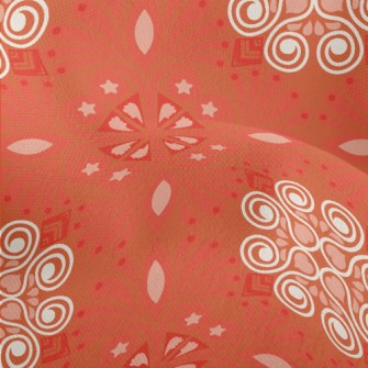 Ethnic Floral Pattern Lightweight Performance Linen