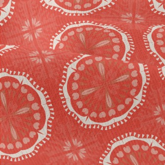 Red Kaleidoscope Flowers Modern Jersey
