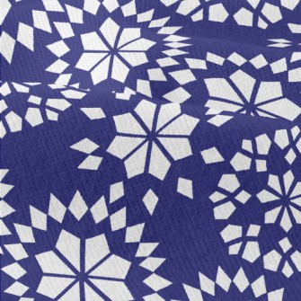 Geometric Snowflake Pattern Modern Jersey