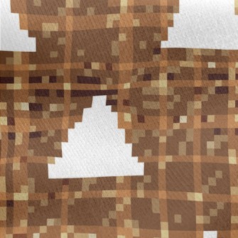 White Triangle Jersey Backed Fleece