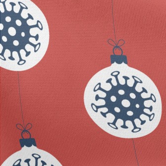 Christmas Coronavirus Pongee