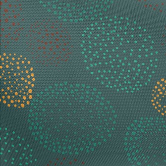 Hand Drawn Polka Dot Pattern Pongee