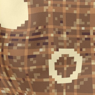 Geometric Polka Dot Pattern Lightweight Cotton Poplin