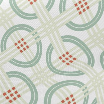 Lines And Circles Midweight Cotton Poplin