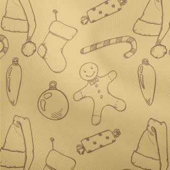 Hand Drawn Christmas Items Dobby