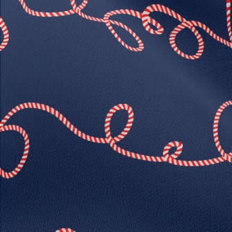 Curved Christmas Candy Chiffon