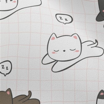 Cute Nap Cat Chiffon