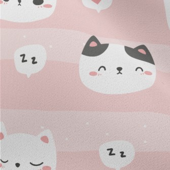 Cute Wink Cat Chiffon