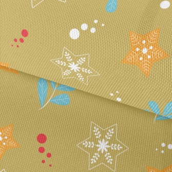 Star Snowflake Waterproof Oxford