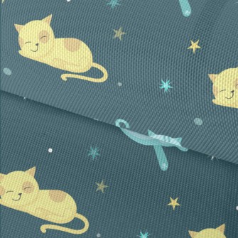 Cat Sleeping Time Waterproof Oxford